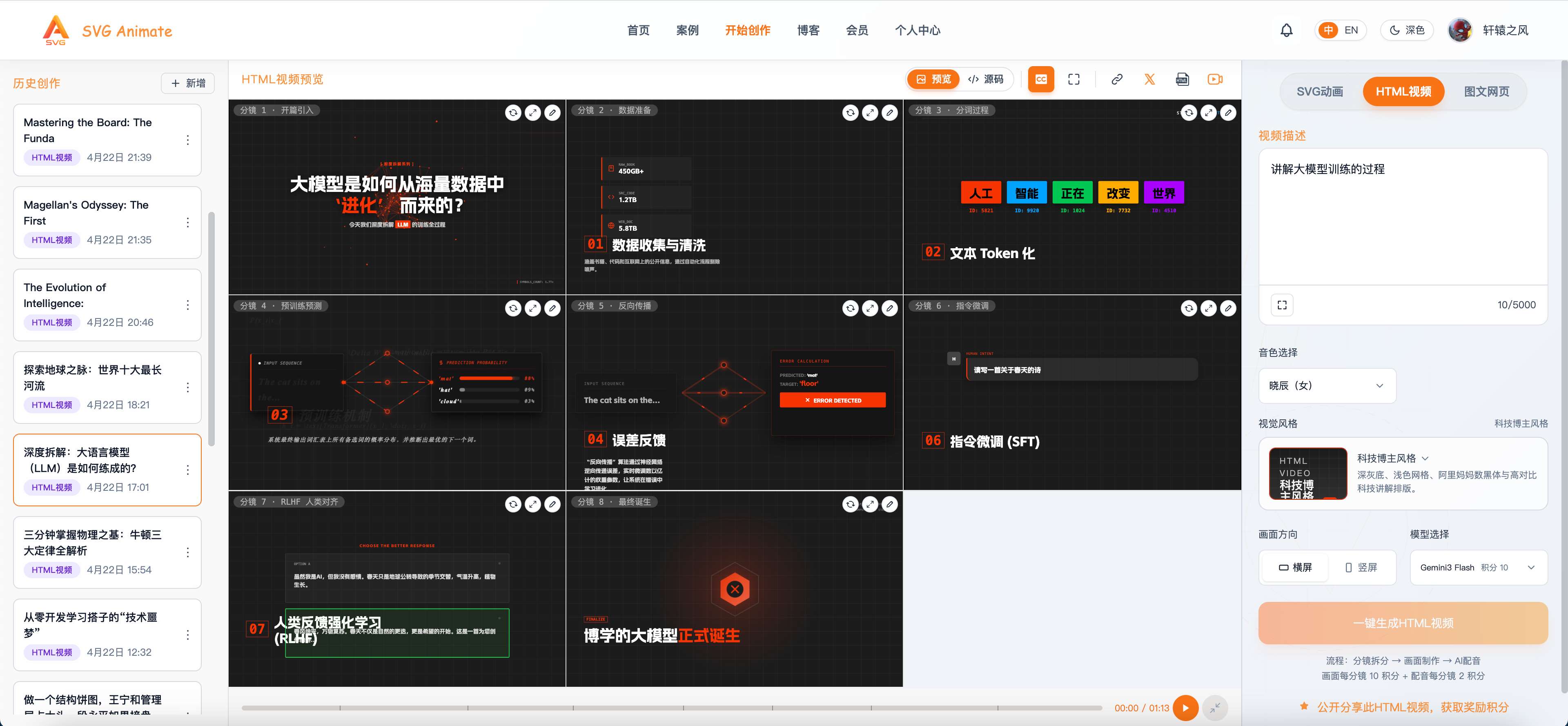 什么是 HTML 视频，如何利用 AI 制作 HTML 视频